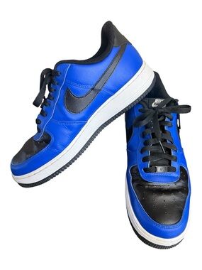 Nike By You Custom Air Force 1 Low - Royal Blue/Black (CT7875-994) Sneakers 10.5